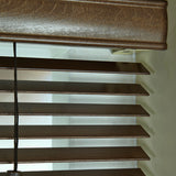 25mm Elementi Wood Venetian Blind Auburn