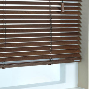 25mm Elementi Wood Venetian Blind Auburn