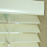 50mm Elementi Wood Venetian Blind Gloss Creme