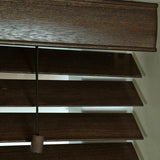 50mm Elementi Wood Venetian Blind Fired Walnut