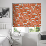 Bergen Roman Blind Burnt Orange
