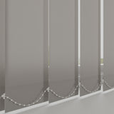 Chelsea Blackout Vertical Blind Flint
