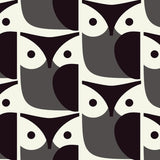 Orla Kiely - Owl Roller Blind Graphite