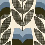 Orla Kiely - Rosebud Roller Blind Powder Blue