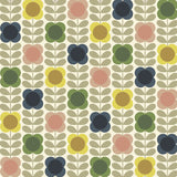 Orla Kiely - Summer Flower Stem Blackout Roller Blind Multi