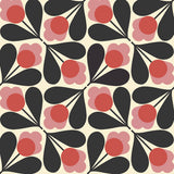 Orla Kiely - Sycamore Seeds Blackout Roller Blind Fuchsia