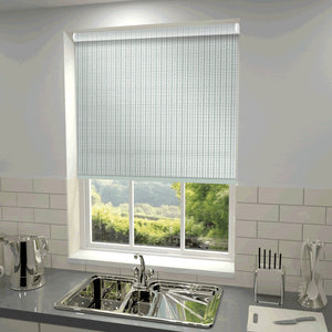 Orla Kiely - Tiny Stem Roller Blind Duckegg
