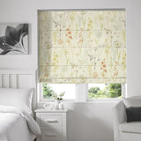 Wild Flower Roman Blind Terracotta